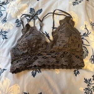 Altar’d State grey lace bralette